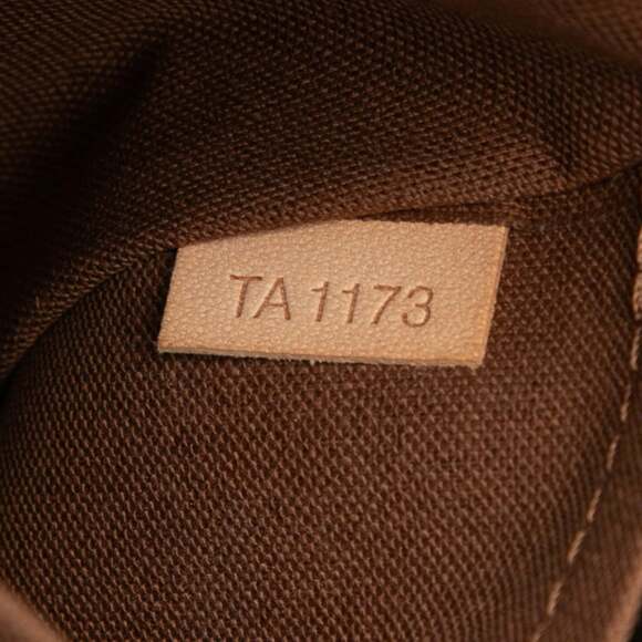 LOUIS VUITTON Authentic Brown Monogram Leather Shoulder Bag - Picture 6 of 6